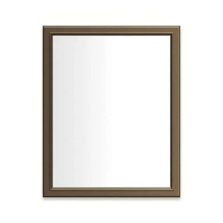 Medicine Cabinet Main Line 24W x 30H Inch 1 Doors Framed Mirror Brushed Black Flat Top Bryn Mawr Frame Slow Close Hinges Sliding Magnification Mirror Magnetic Strip Interior Lighting USB Charging ports Electrical Outlets Phone Holder 4 Inch - Frankwebs