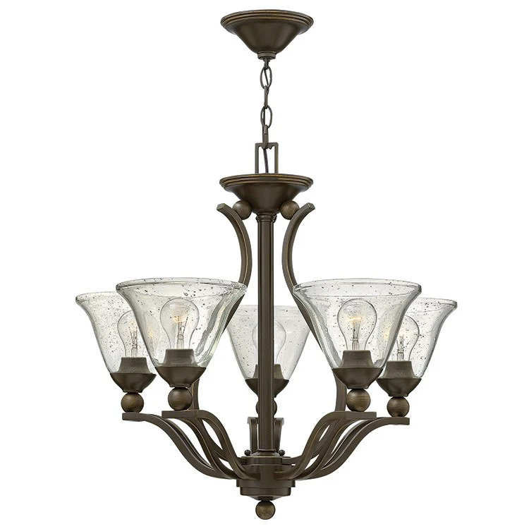 Bolla Five-Light Single-Tier Chandelier - Frankwebs