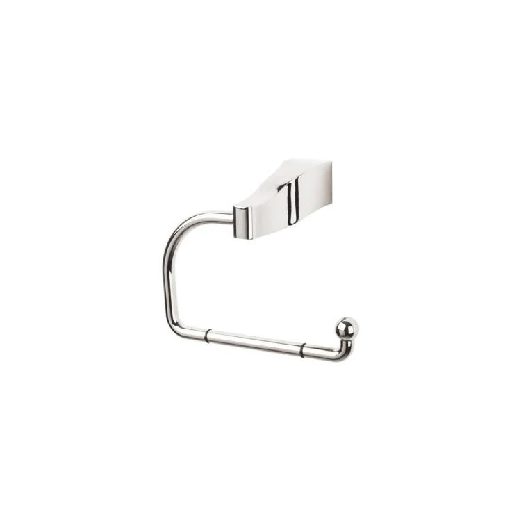Aqua Open Post Toilet Paper Holder - Polished Nickel - Frankwebs