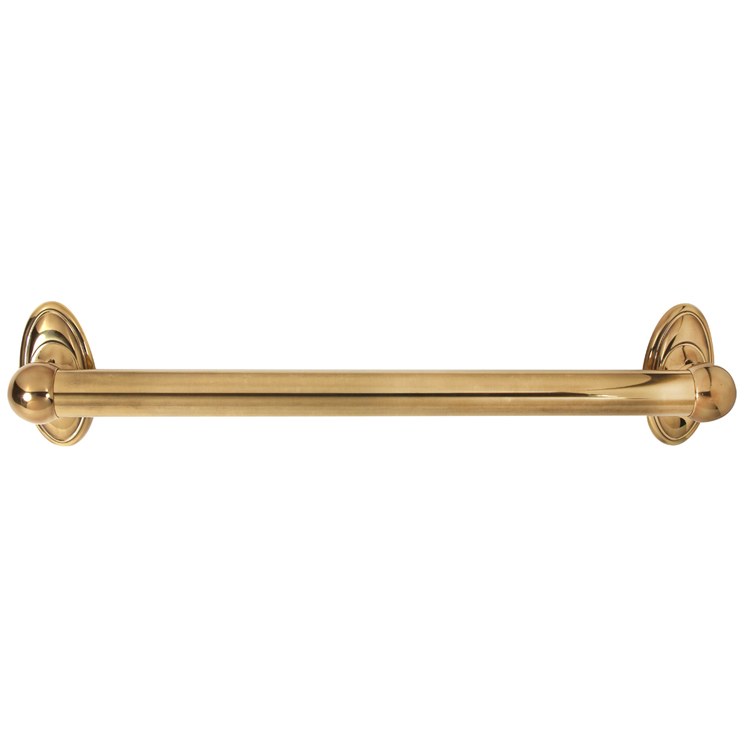 Grab Bar Classic Traditional 18 Inch Polished Chrome Concealed Wall Mount Brass 1-1/4 Inch - Frankwebs