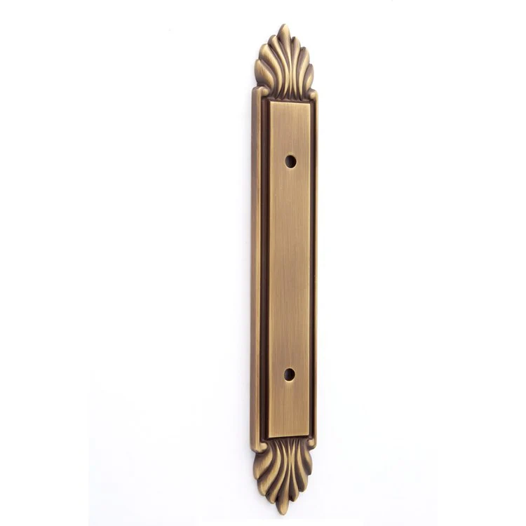 Backplate Fiore 7 Inch Unlacquered Brass for A1476-3 - Frankwebs