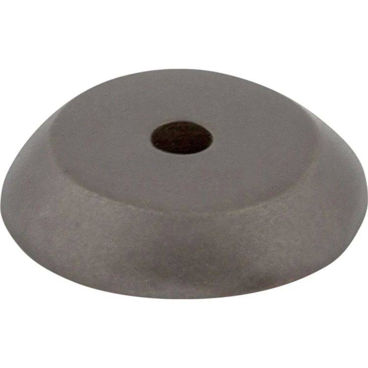 Knob Backplate Aspen Round Medium Bronze 7/8 Inch 1 Hole Bronze - Frankwebs