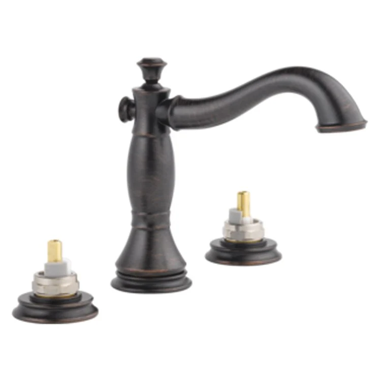 Cassidy Two Handle Widespread Bathroom Faucet with Drain without Handles - Frankwebs
