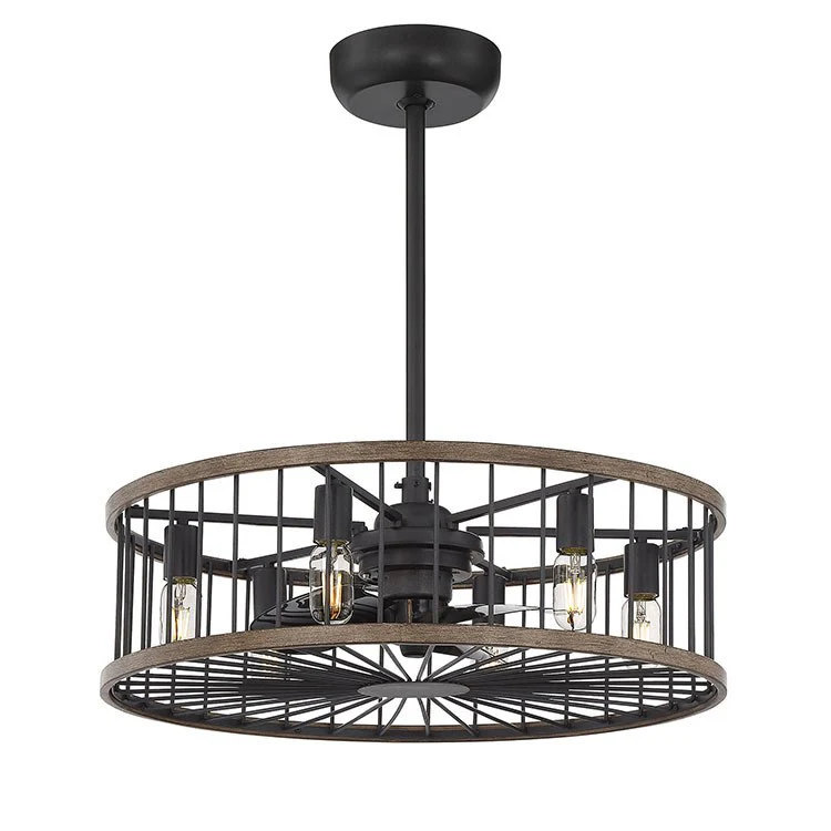 Kona Eight-Light Fan D'Lier - Frankwebs