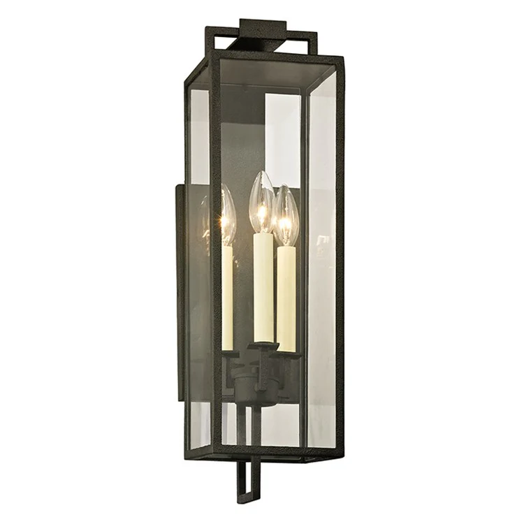Beckham Three-Light Outdoor Wall Lantern - Frankwebs
