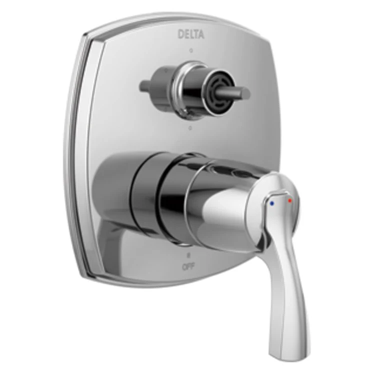 Diverter Trim Stryke 14 Series Integrated 6 Function Chrome 2 Less Handles ADA for Rough-In Valve R22000 Not Included - Frankwebs