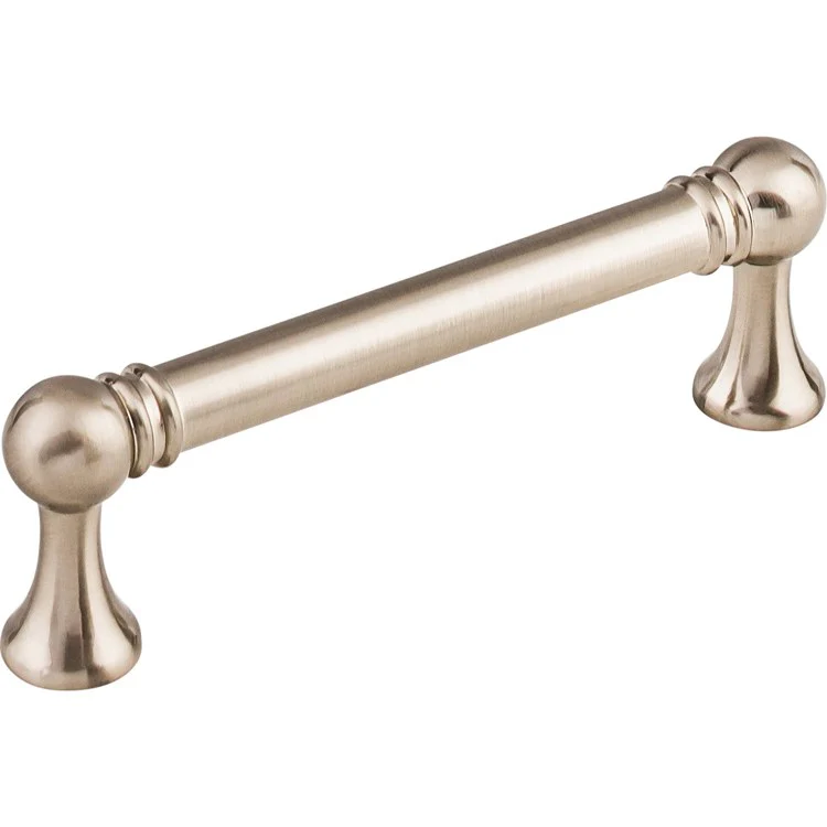 Pull Serene Kara D for Decorative Hardware Brushed Satin Nickel Zinc Alloy 3-3/4 Inch - Frankwebs