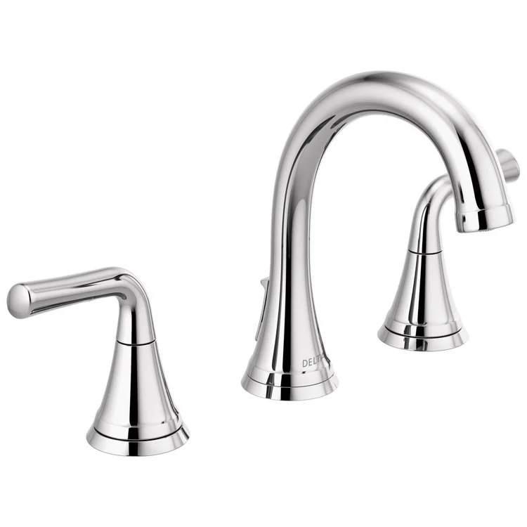 Lavatory Faucet Kayra Widespread 6-16 Inch Spread 2 Lever ADA WaterSense Brilliance Stainless 1.2 Gallons per Minute - Frankwebs