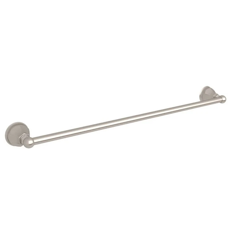 Towel Bar Palladian 30 Inch Satin Nickel Brass 3-3/32 Inch Wall Mount - Frankwebs