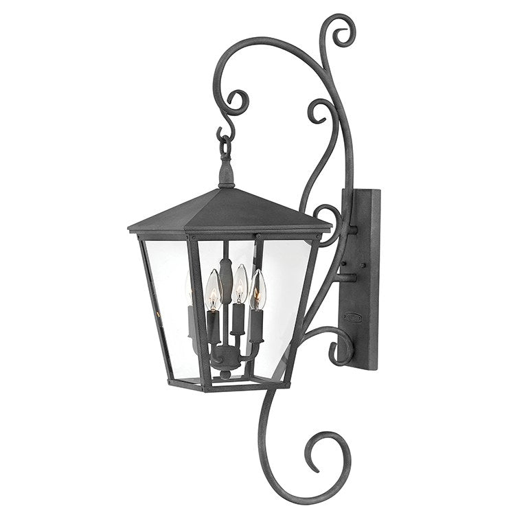 Trellis Four-Light LED Large Wall-Mount Lantern - Frankwebs