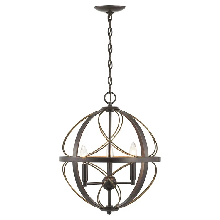 Brandywine Three-Light Pendant - Frankwebs