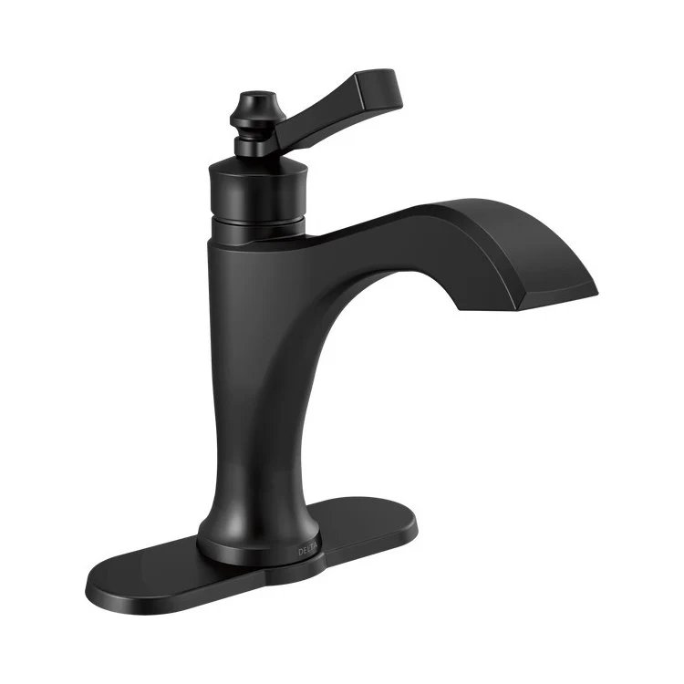 Lavatory Faucet Dorval 4 Inch Spread 1 Lever ADA WaterSense Brilliance Champagne Bronze 1.2 Gallons per Minute Metal Pop-Up - Frankwebs