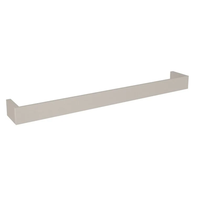 Towel Bar Quartile 18 Inch Satin Nickel Brass/Metal 2-3/4 Inch - Frankwebs