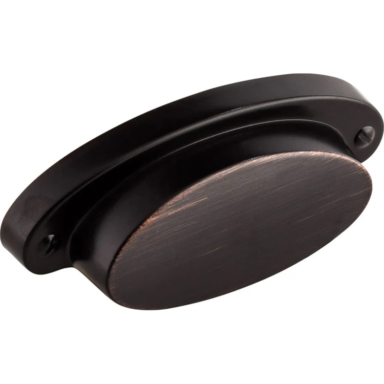 Pull Dakota Cup Tuscan Bronze Zinc Alloy 2-9/16 Inch 4x1-1/8x1 Inch - Frankwebs