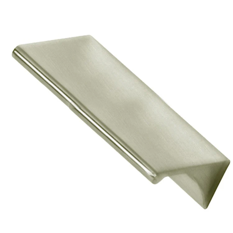 Pull Tab Pulls Satin Nickel Brass 3 Inch 3-1/2 Inch 1 Inch - Frankwebs