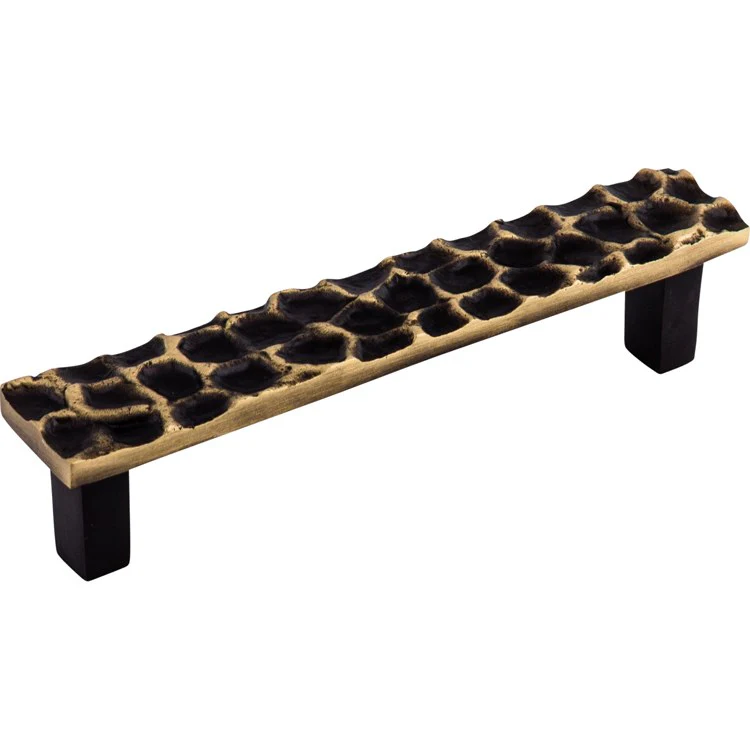 Pull Cobblestone for Decorative Hardware Brass Antique Brass 5-1/16 Inch - Frankwebs