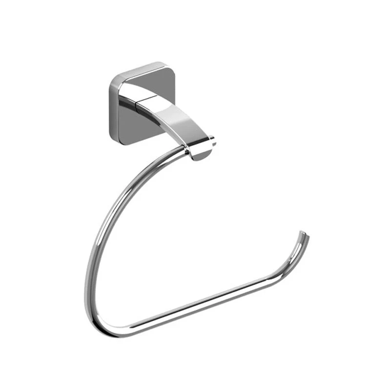 Toilet Paper Holder Salome Chrome Zinc 7-5/8L Inch 2-3/4 Inch Wall Mount - Frankwebs