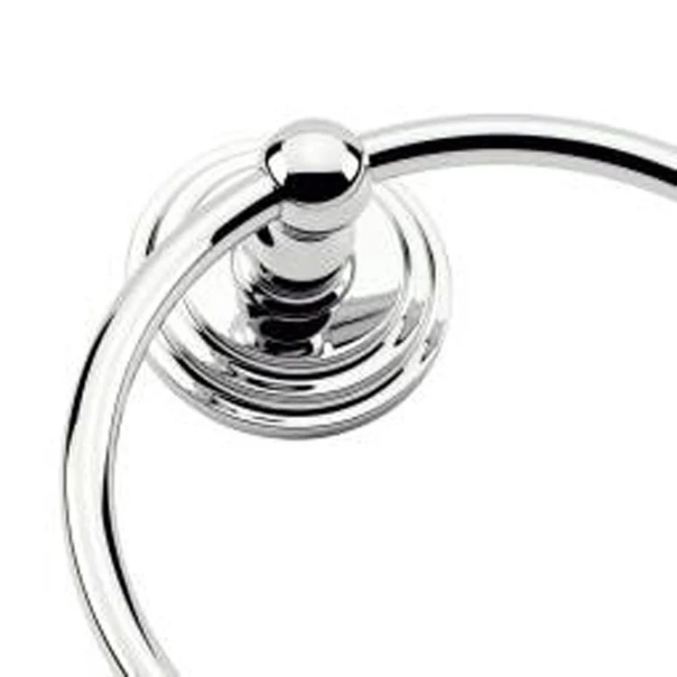 Towel Ring Chelsea 6-5/16 Inch Closed Satin Nickel Brass 2-7/16 Inch - Frankwebs