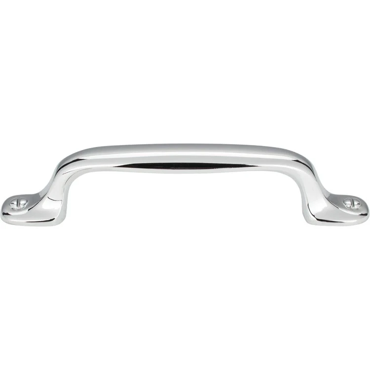 Drawer Pull Atlas Ergo Brushed Nickel Zinc Alloy 3-3/4 Inch 5-1/2 x 11/16 Inch - Frankwebs