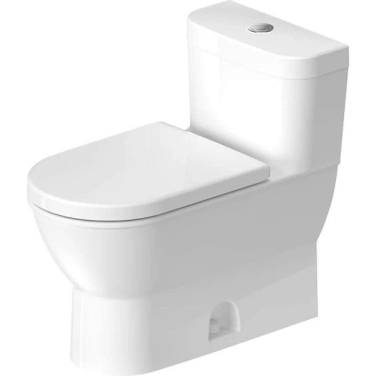 Toilet Darling New 1 Pieces with Seat White Elongated 28-3/8 Inch 1.28 Gallons per Flush Ceramic - Frankwebs