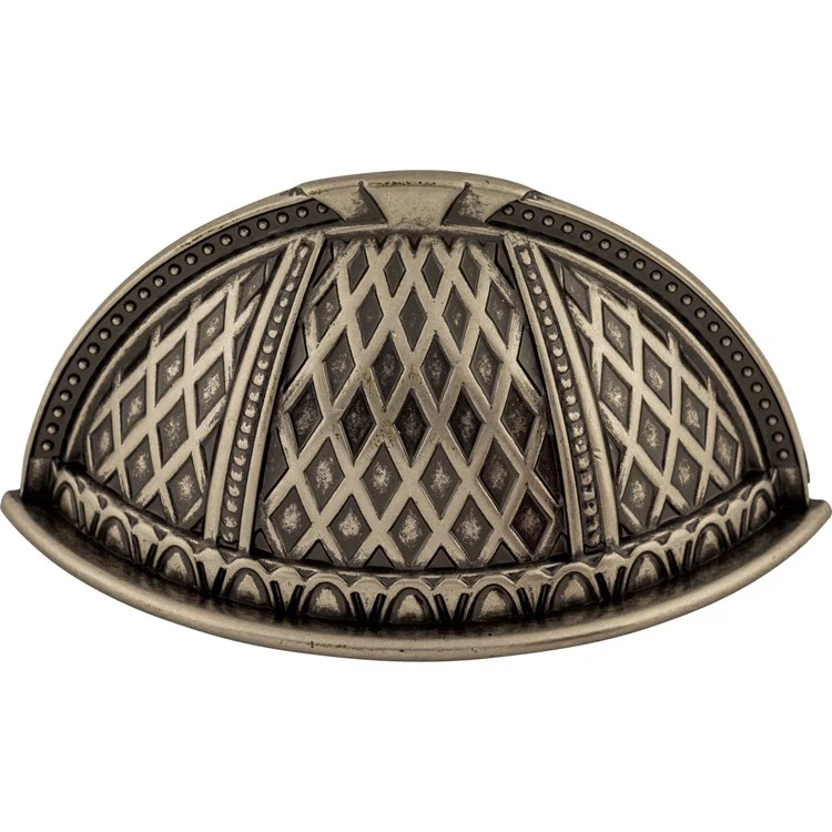 Pull Trevi for Decorative Hardware Pewter Antique Zinc Alloy 1-1/2 Inch - Frankwebs