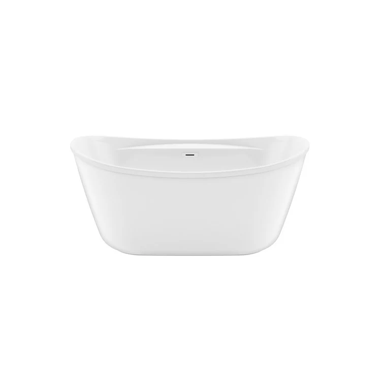 Freestanding Tub Sonoma 58 x 32 x 27 Inch 2 Piece Center Drain White Oval - Frankwebs