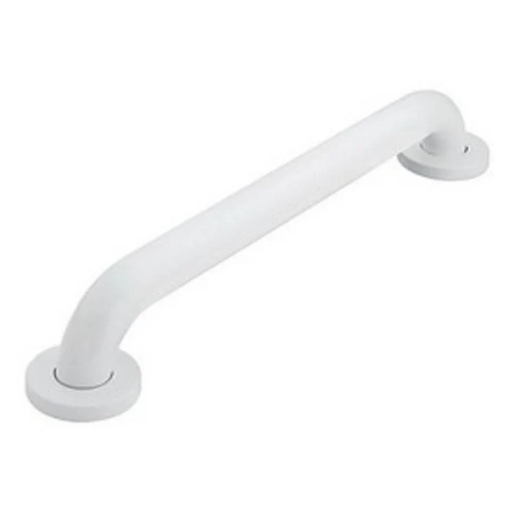 Grab Bar 36 Inch White ADA Concealed Screw 304 Stainless Steel - Frankwebs