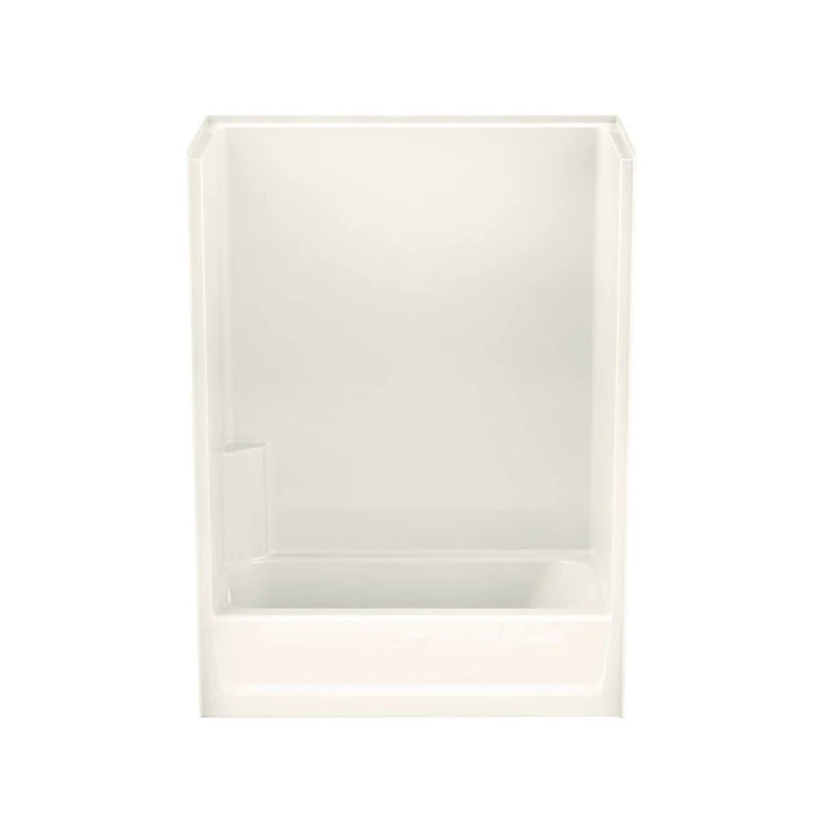 Tub and Shower Module Left Drain Almond 1 Shelf 50 Gallons 60 x 32 x 80-1/2 Inch - Frankwebs