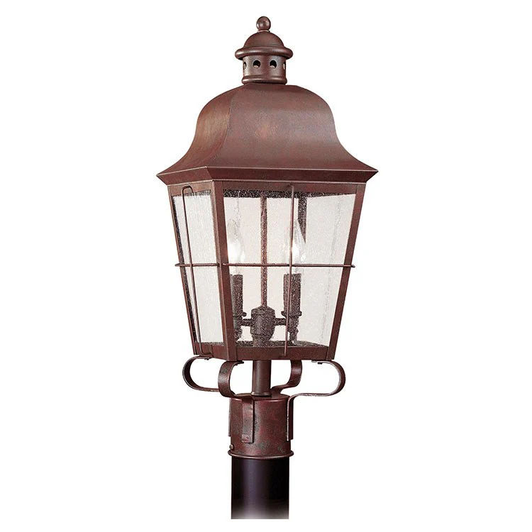 Chatham Two-Light LED Outdoor Post Lantern - Frankwebs