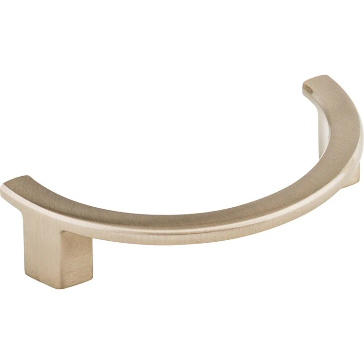Pull Sanctuary Half Circle Open Brushed Satin Nickel Zinc Alloy 3-1/2 Inch - Frankwebs