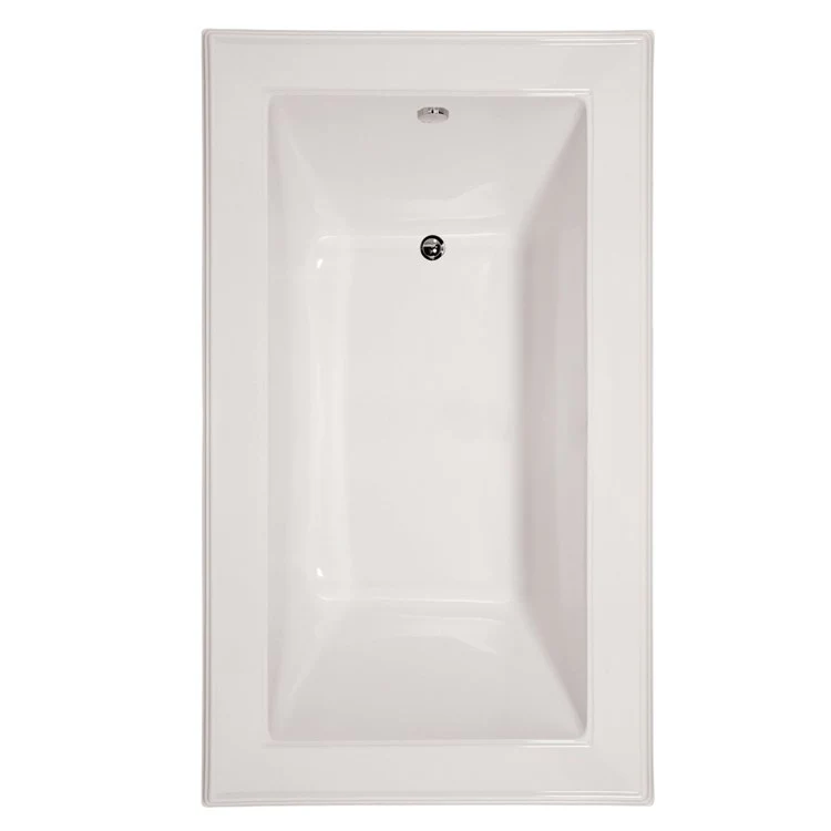 Air Tub Designer Collection Angel Drop-In End Drain White Rectangle 8 Jet Acrylic 72 x 42 x 22 Inch - Frankwebs