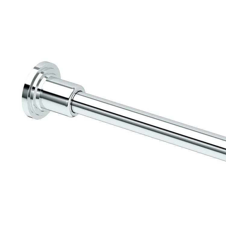 Shower Rod Marina Set Chrome 72 Inch Metal - Frankwebs