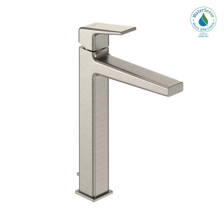 Lavatory Faucet GB Deck Mount Vessel 1 Lever ADA CALGreen/WaterSense Brushed Nickel 1.2 Gallons per Minute - Frankwebs