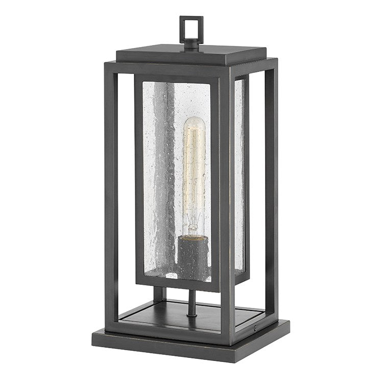 Republic Single-Light Outdoor Pier Mount Lantern - Frankwebs