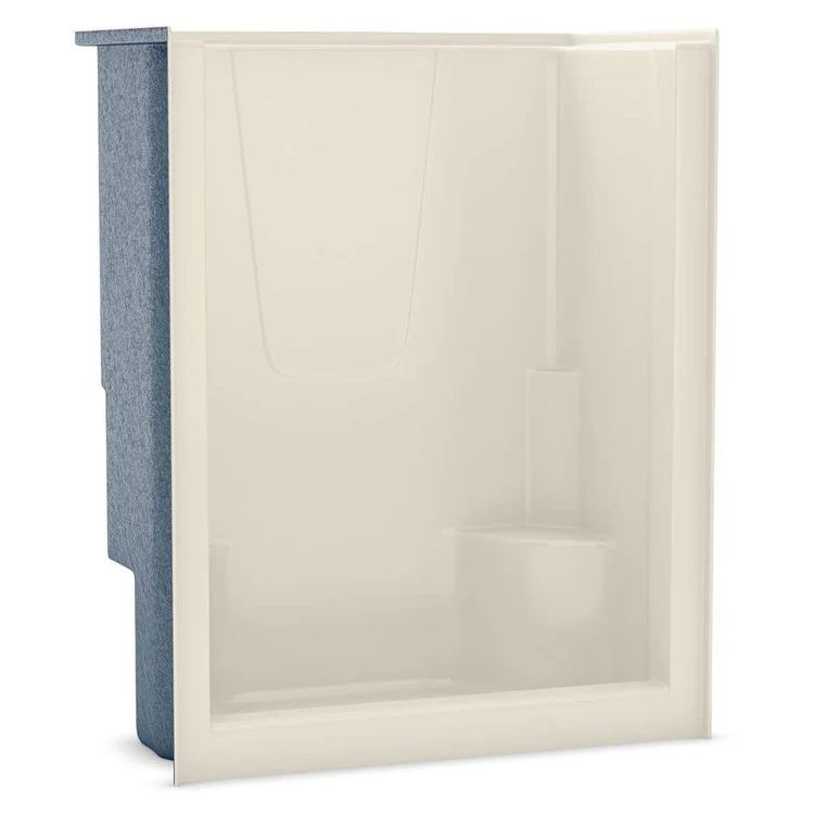 Shower Module 48 Inch AcrylX White 1 Pieces Twin/Contoured Corner Seats - Frankwebs