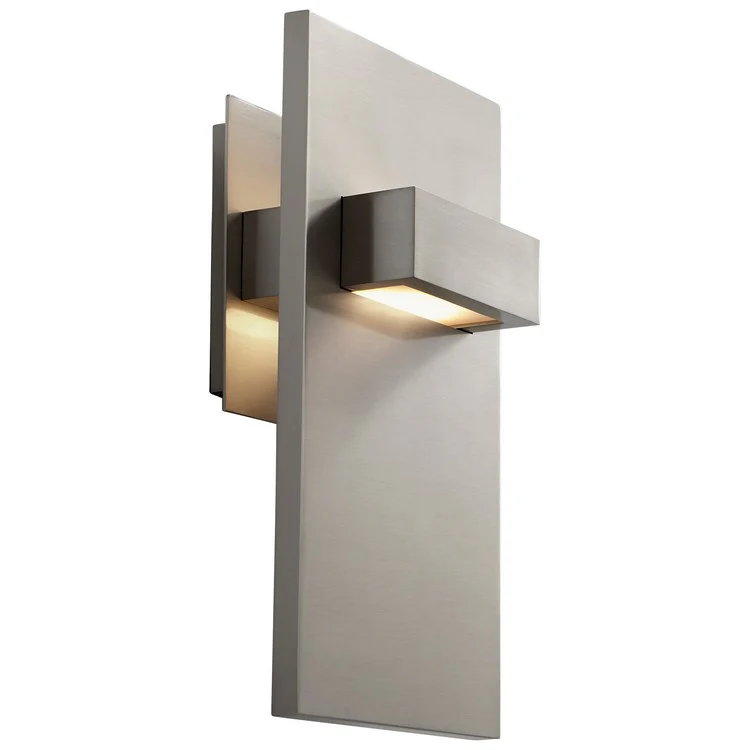 Vela Two-Light Wall Sconce - Satin Nickel - Frankwebs