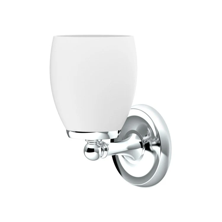 Wall Sconce Designer II Single Chrome Medium Base 100W - Frankwebs