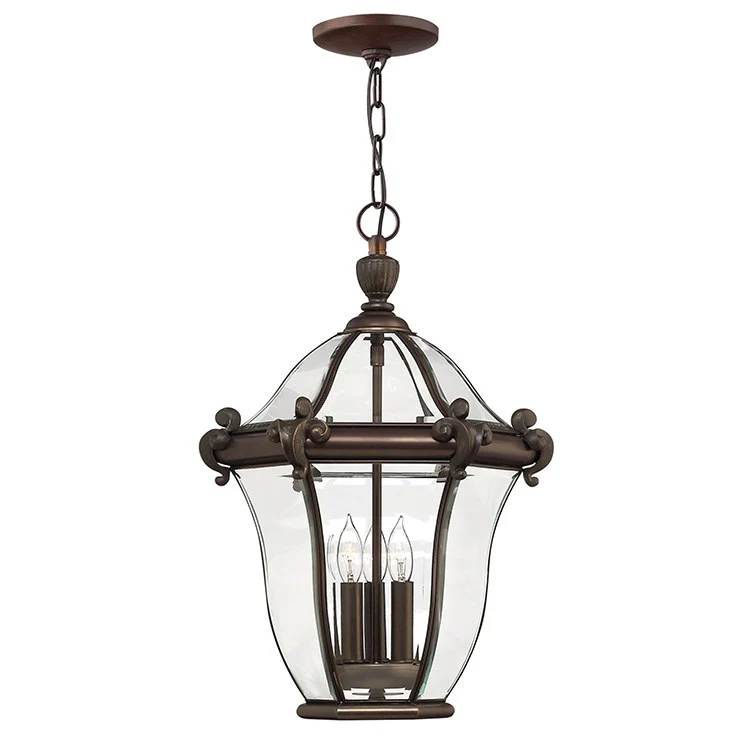 San Clemente Three-Light Hanging Lantern - Frankwebs