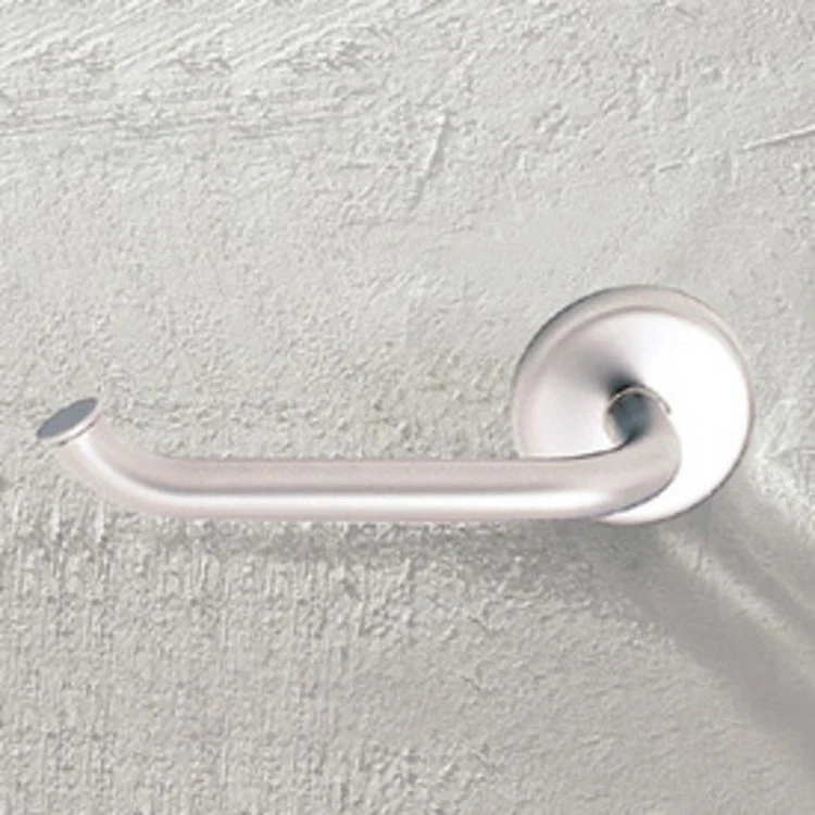 Toilet Paper Holder Hotelier 1 Post Open Polished Chrome Brass 6-5/8 Inch 3-1/16 Inch Wall Mount - Frankwebs