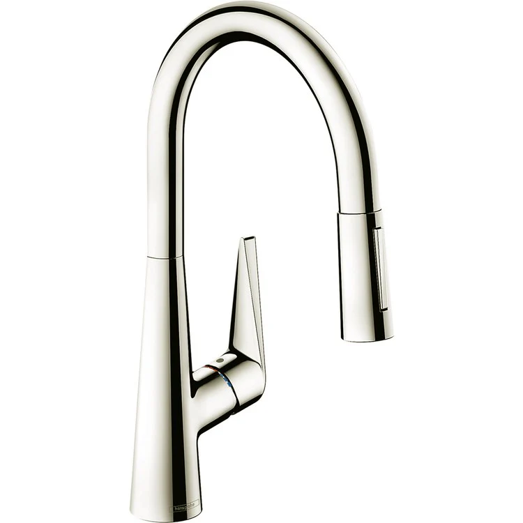 Talis S Single Handle High Arc Pull Down Kitchen Faucet - Frankwebs