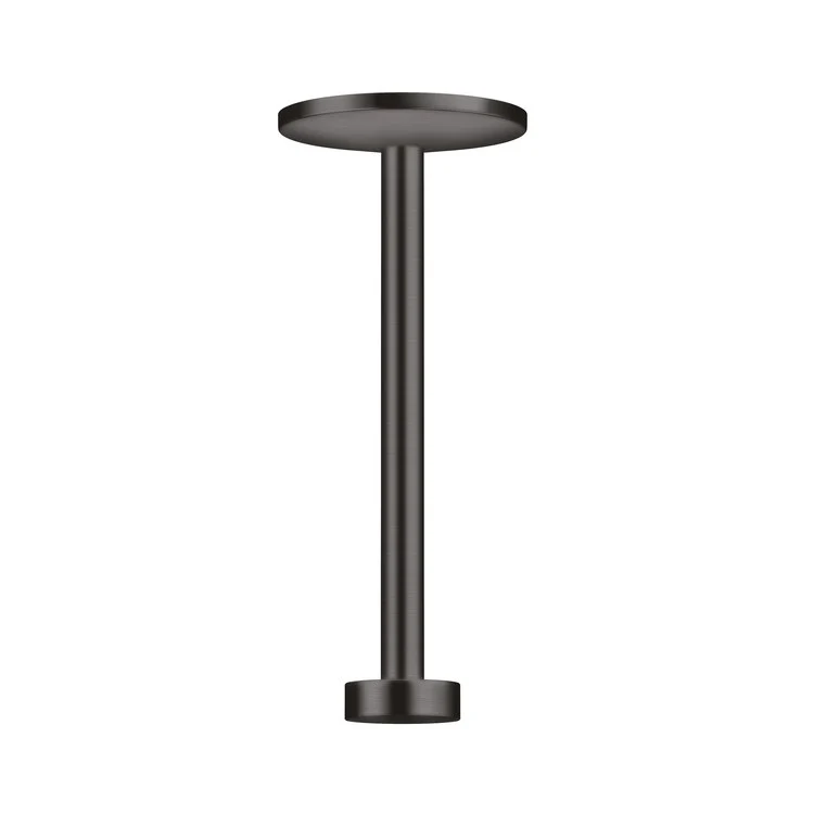 Shower Arm One with Round Flange Matte Black 14 Inch NPT Brass Ceiling Mount - Frankwebs