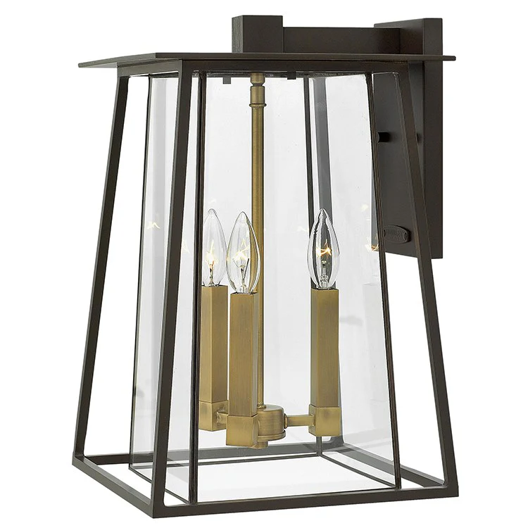 Walker Three-Light LED Large Wall-Mount Lantern - Frankwebs