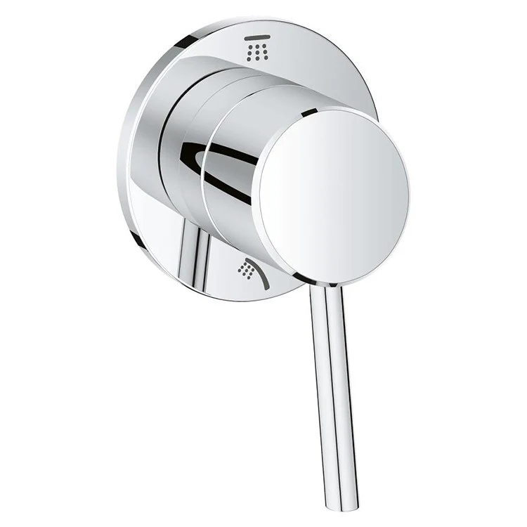 Concetto Two-Way Diverter Trim with Lever Handle - Frankwebs