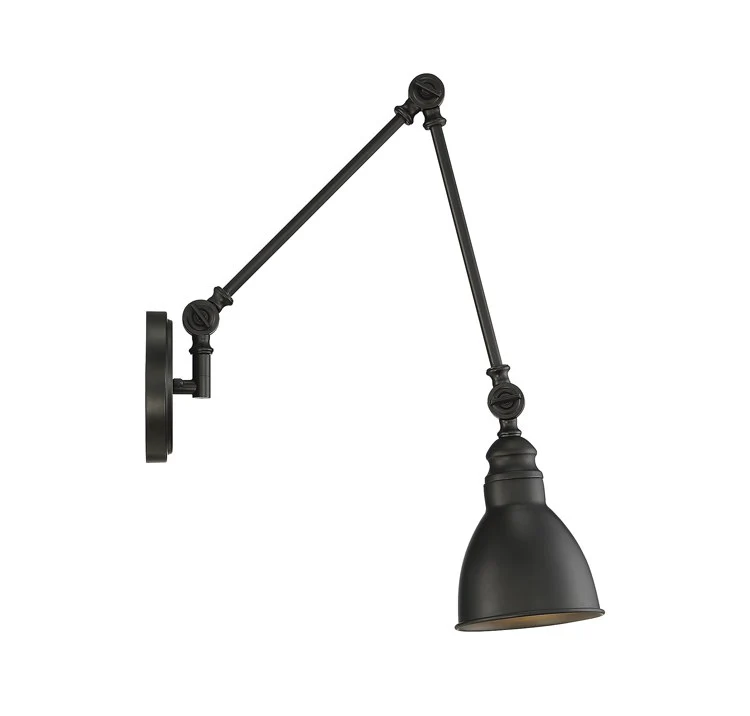 Dakota Single-Light Adjustable Wall Sconce - Frankwebs