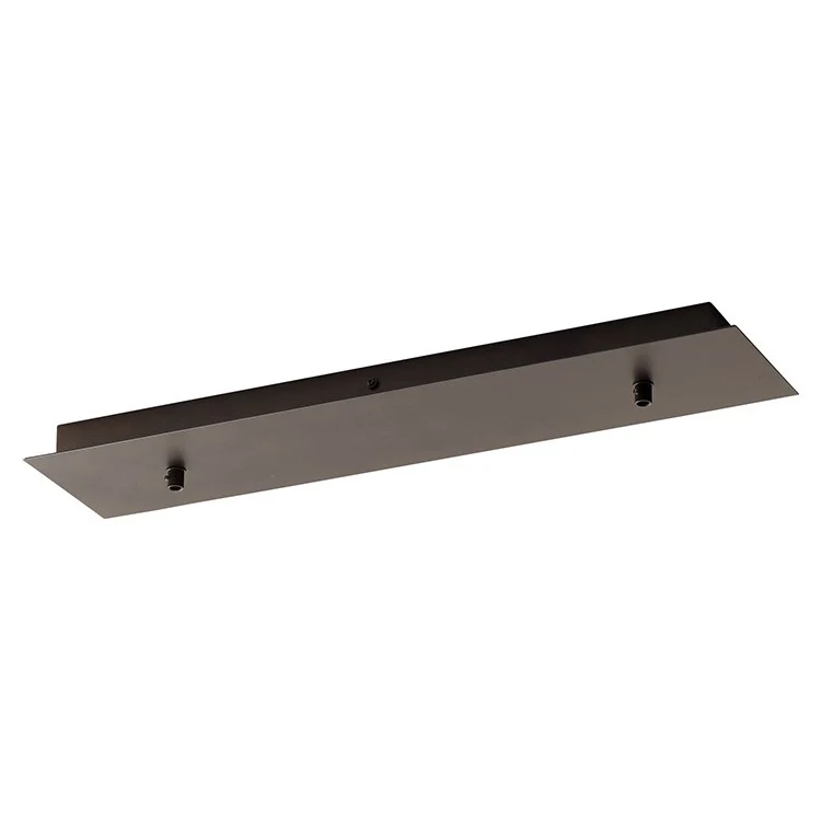 Two-Light Rectangular Linear Pendant Canopy without Lights - Frankwebs