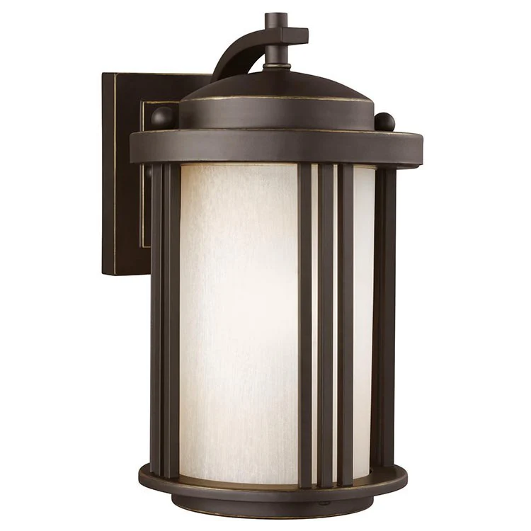 Crowell Single-Light LED Small Outdoor Wall Lantern - Frankwebs