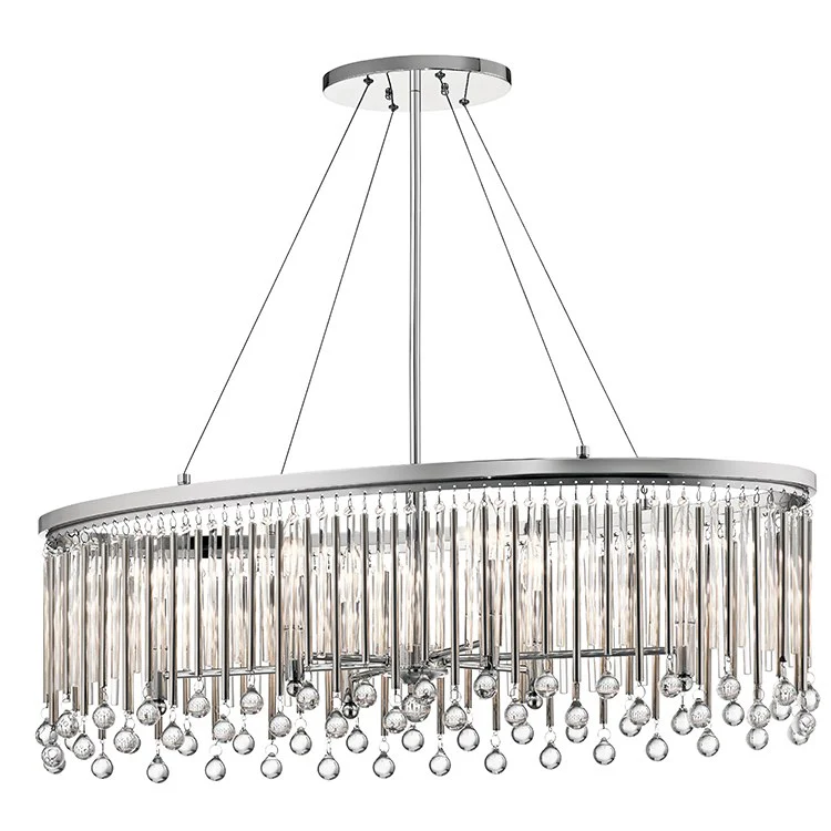 Piper Six-Light Oval Chandelier/Pendant - Frankwebs