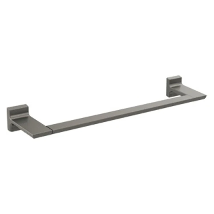 Towel Bar Pivotal 18 Inch Matte Black 3-5/8 Inch Wall Mount - Frankwebs