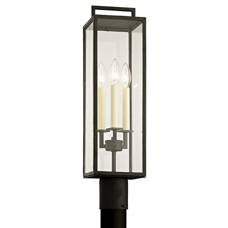 Beckham Three-Light Outdoor Post Lantern - Frankwebs