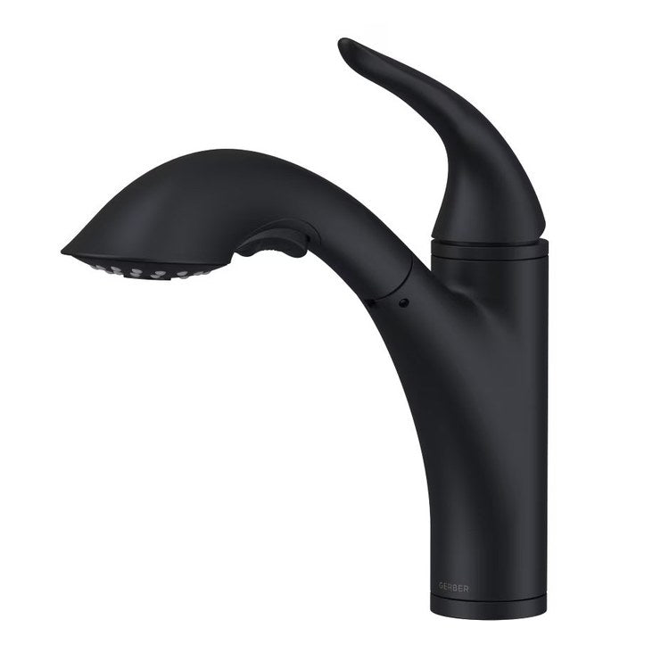 Kitchen Faucet Antioch 1 Lever ADA Satin Black 1.75 Gallons per Minute Pull-Out - Frankwebs